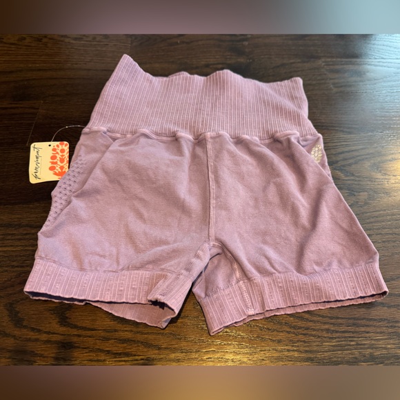 FP Movement by Free People Pants - Free People Good Karma Misty plum shorts XS/S NWT